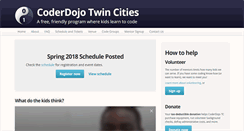 Desktop Screenshot of coderdojotc.org